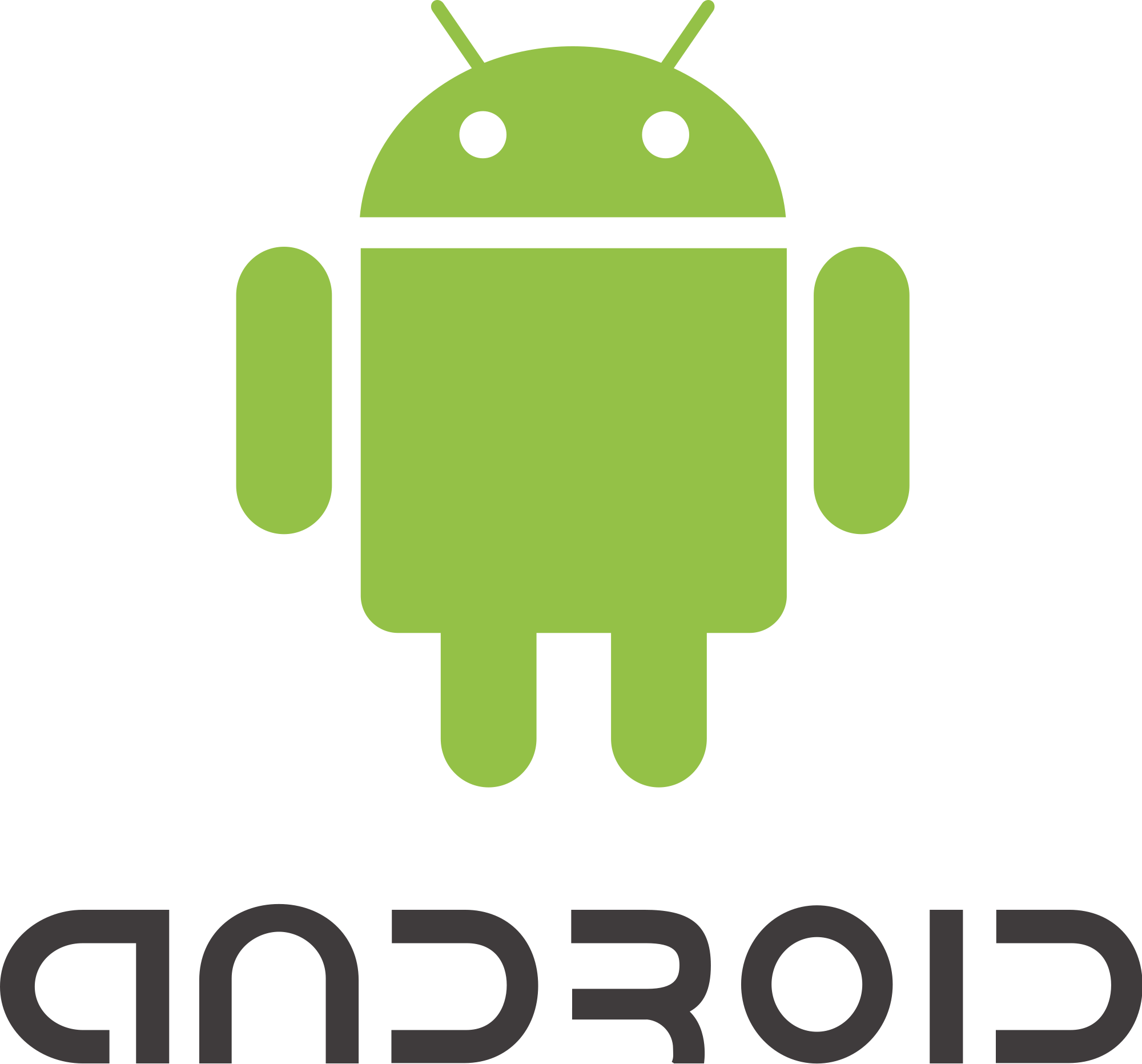 Logo platformy Android