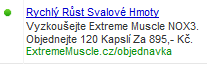 Jeden z inzerátů ve vyhledávači Google.